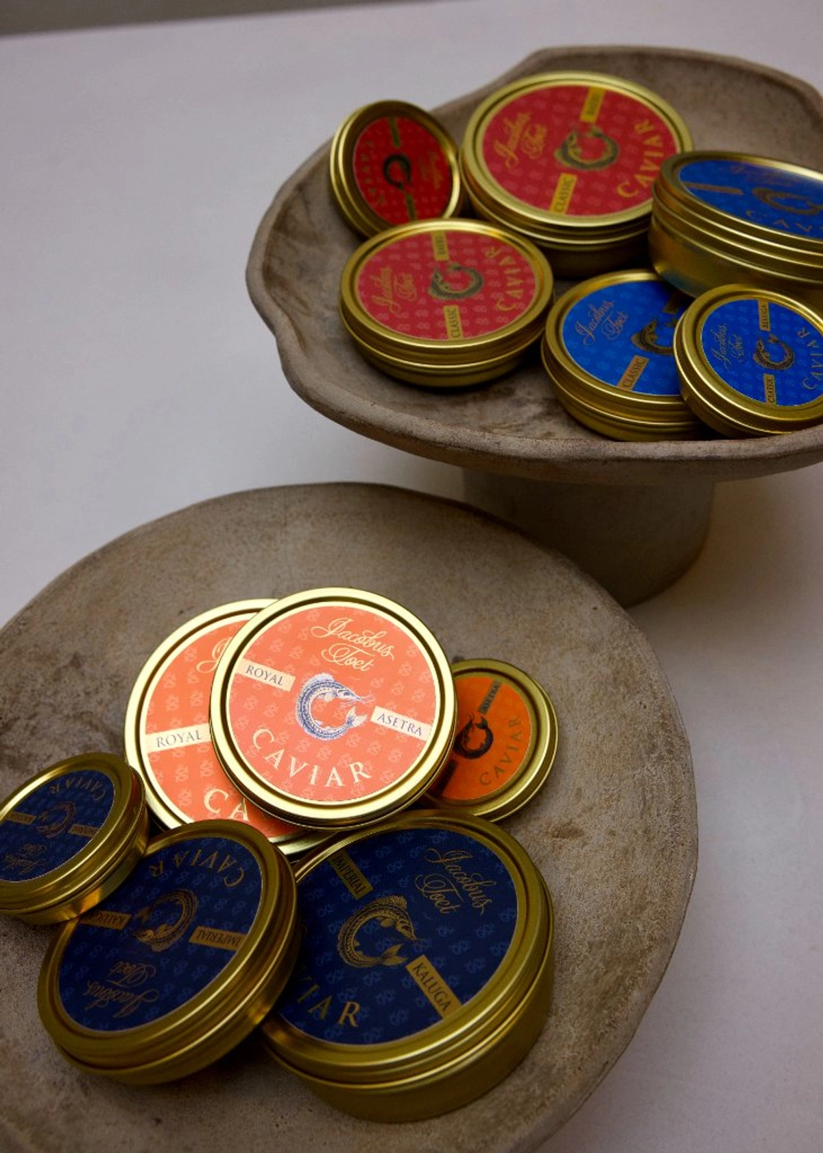 Caviar tasting box