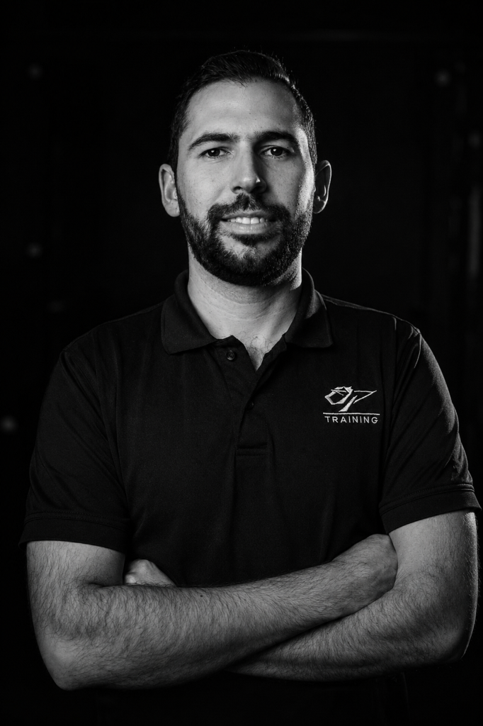 Retrato de Isaac Guerra, fundador y entrenador principal de OP Training