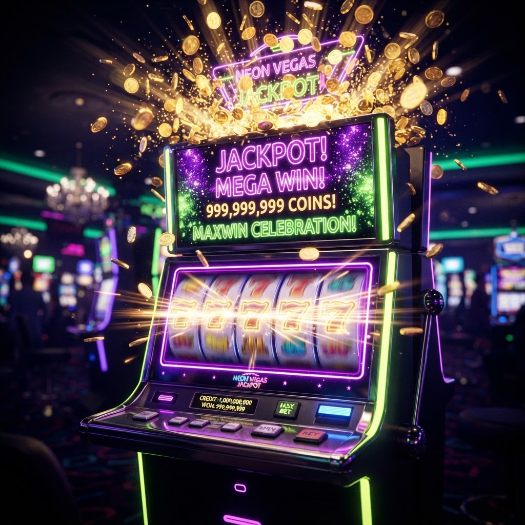 Jackpot slot online SEDANTOTO dengan koin emas dan simbol maxwin
