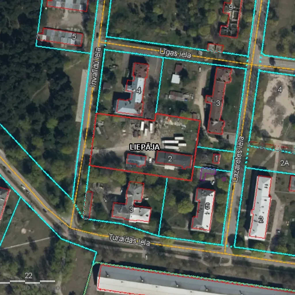 Komerciniai pastatai (du pastatai – 132,2 m² ir 329,6 m²) Invalidų g. 2. Žemės sklypas 5848 m² 18