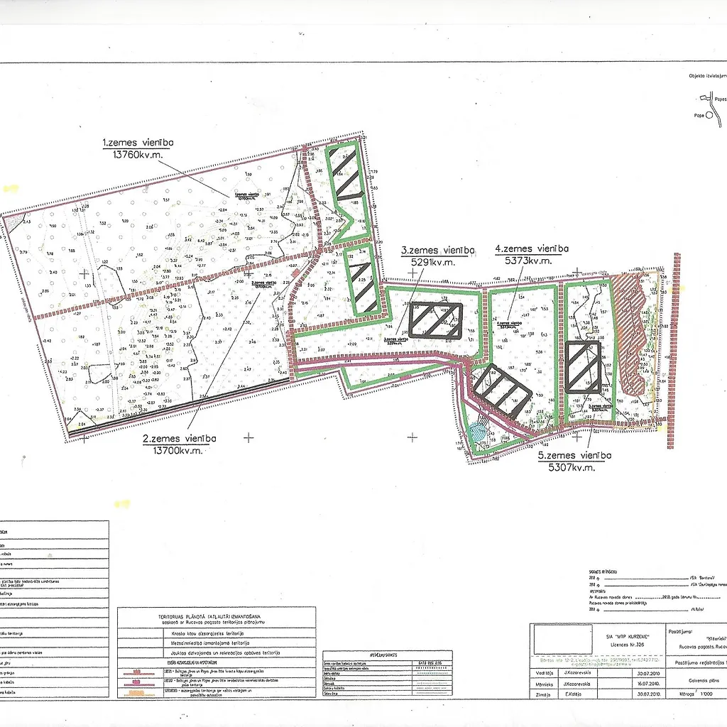 Zeme 1, 3646 ha platībā ar jūras robežu 64,5 m 2