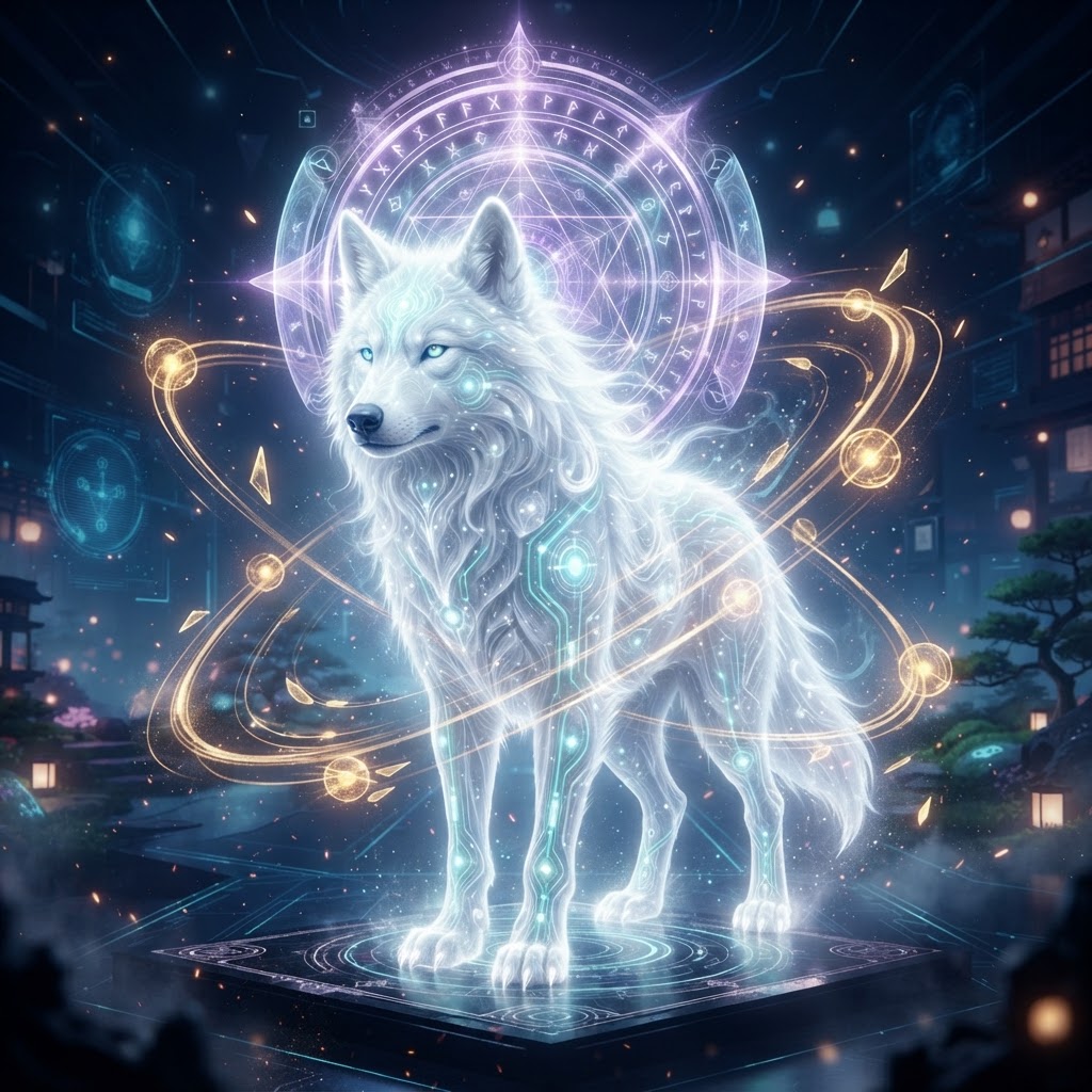 Guardian #8812 — Wolf Manifestation