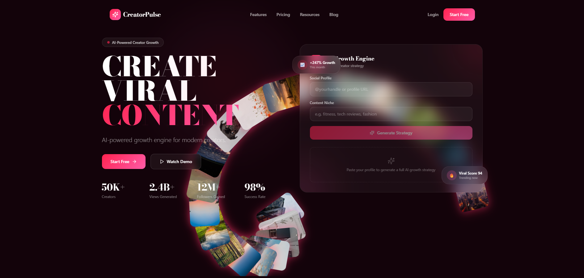 CreatorPulse template preview