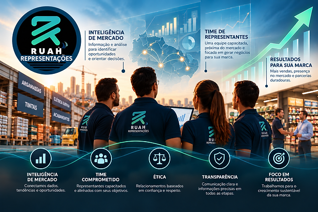 Inteligência de mercado, time de representantes, ética, transparência e foco em resultados: os pilares da Ruah para gerar negócios para a sua marca