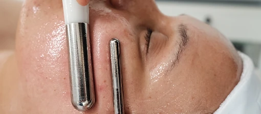 Microcurrent facial treatment at Skin Contact