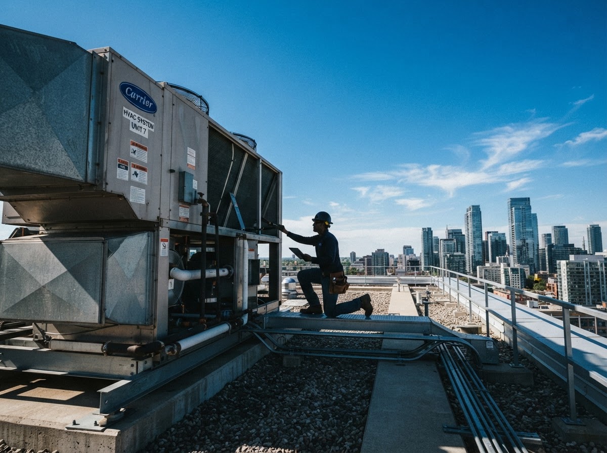 HVAC condenser coils