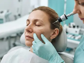 Facial and spider vein treatment at ProLaserSpa Paphos