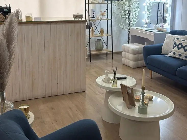 The ProLaserSpa reception and lounge area in Paphos