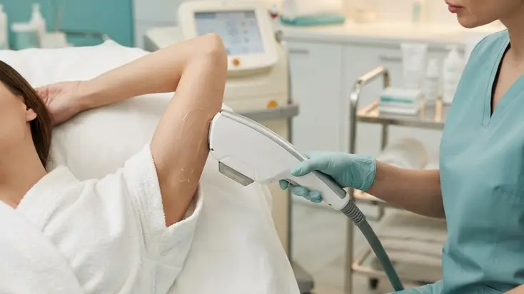 Bikini and underarm laser hair removal at ProLaserSpa Paphos