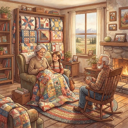 Archival view associated with Making Quilts — Remembering History