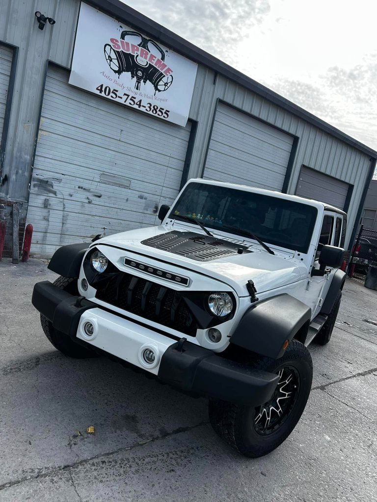 Jeep after repair