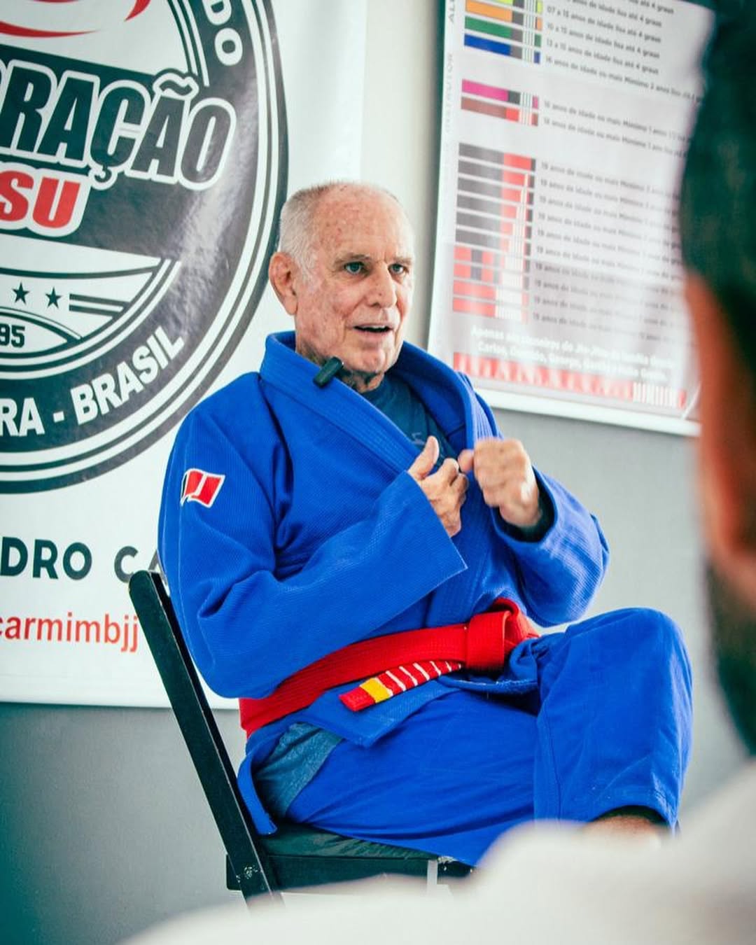 Master Elcio Figueiredo, founder of Integração Jiu-Jitsu