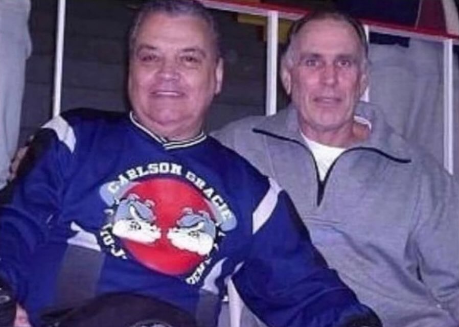 Elcio Figueiredo with Carlson Gracie