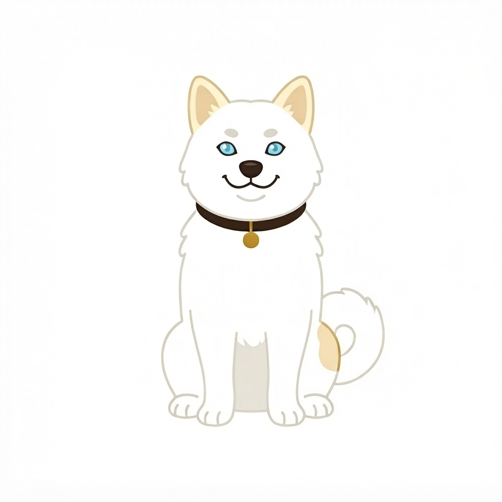 White Shiba Inu