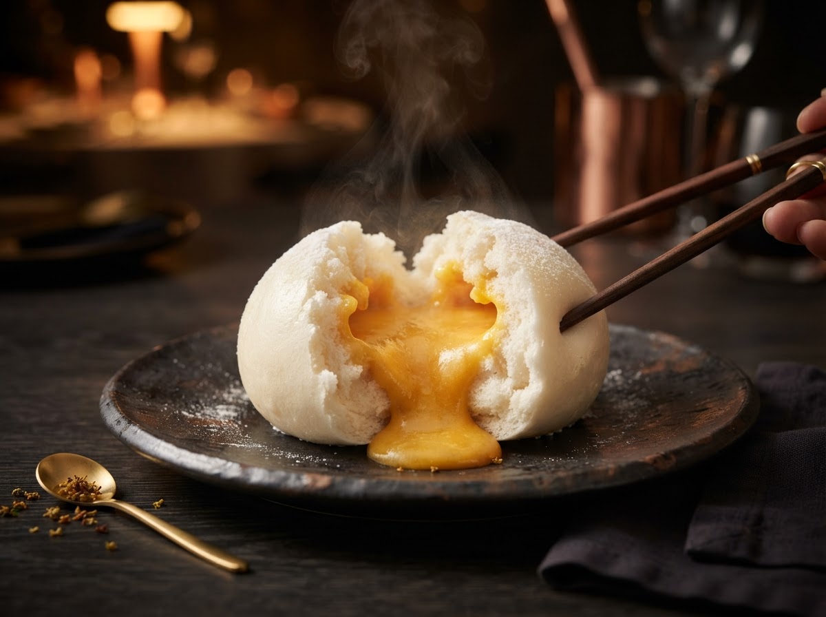 Salted Egg Custard Bun