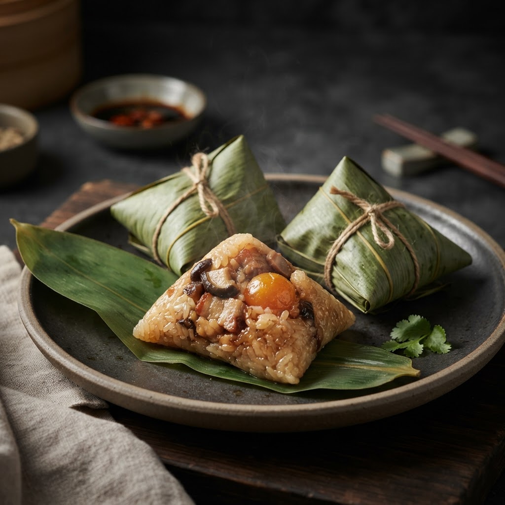 Mini Sticky Rice in Lotus Leaf (3pcs)
