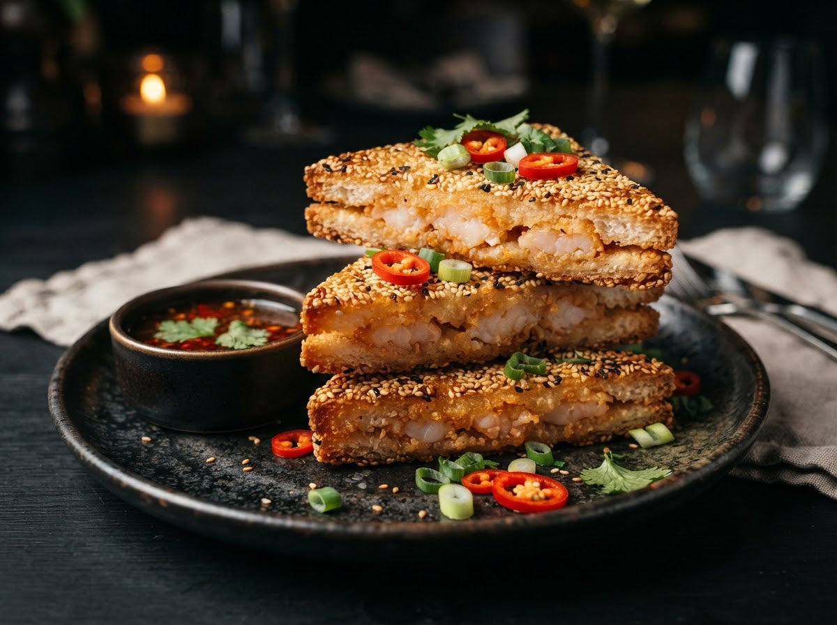 Sesame Prawn Toast