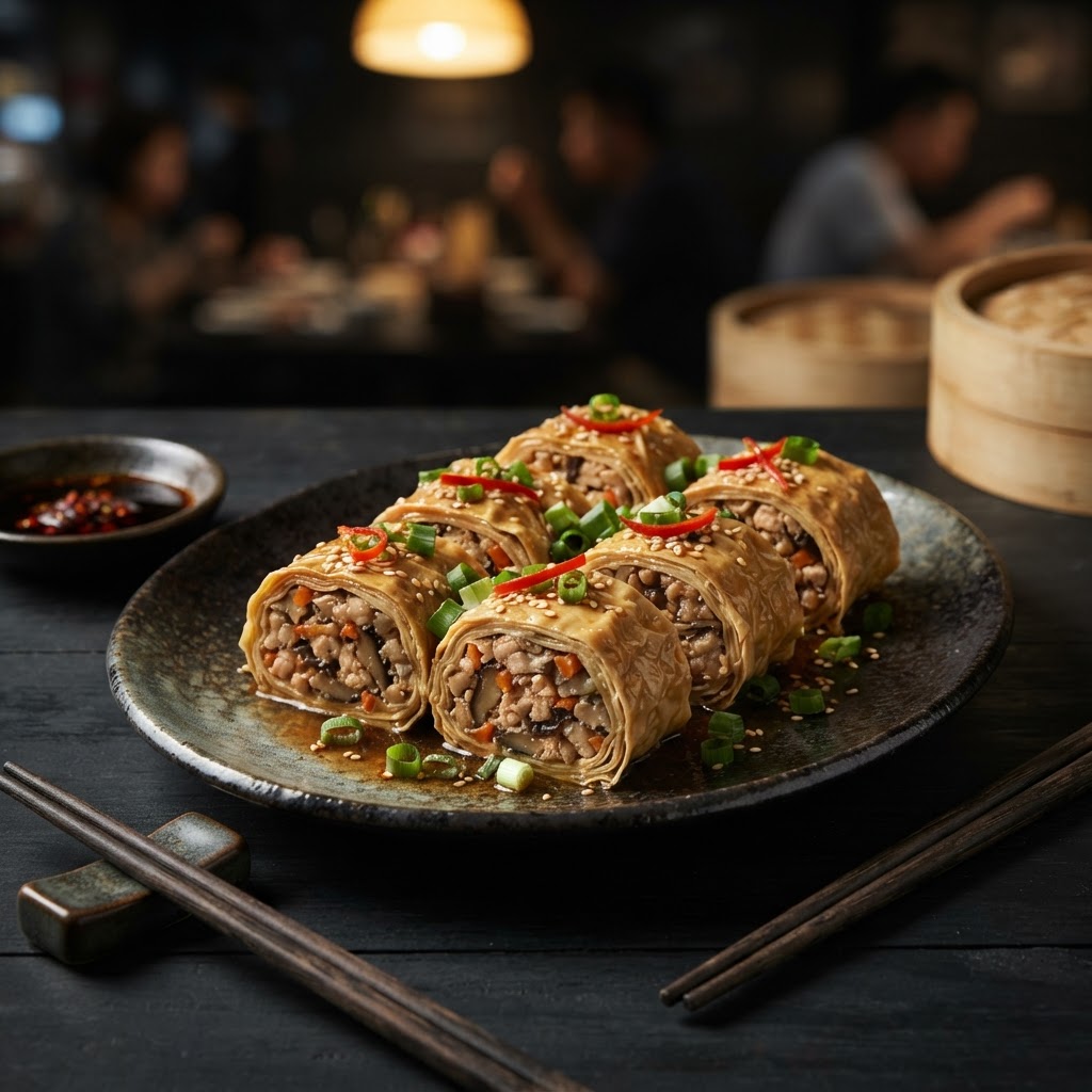 Chicken Bean Curd Roll