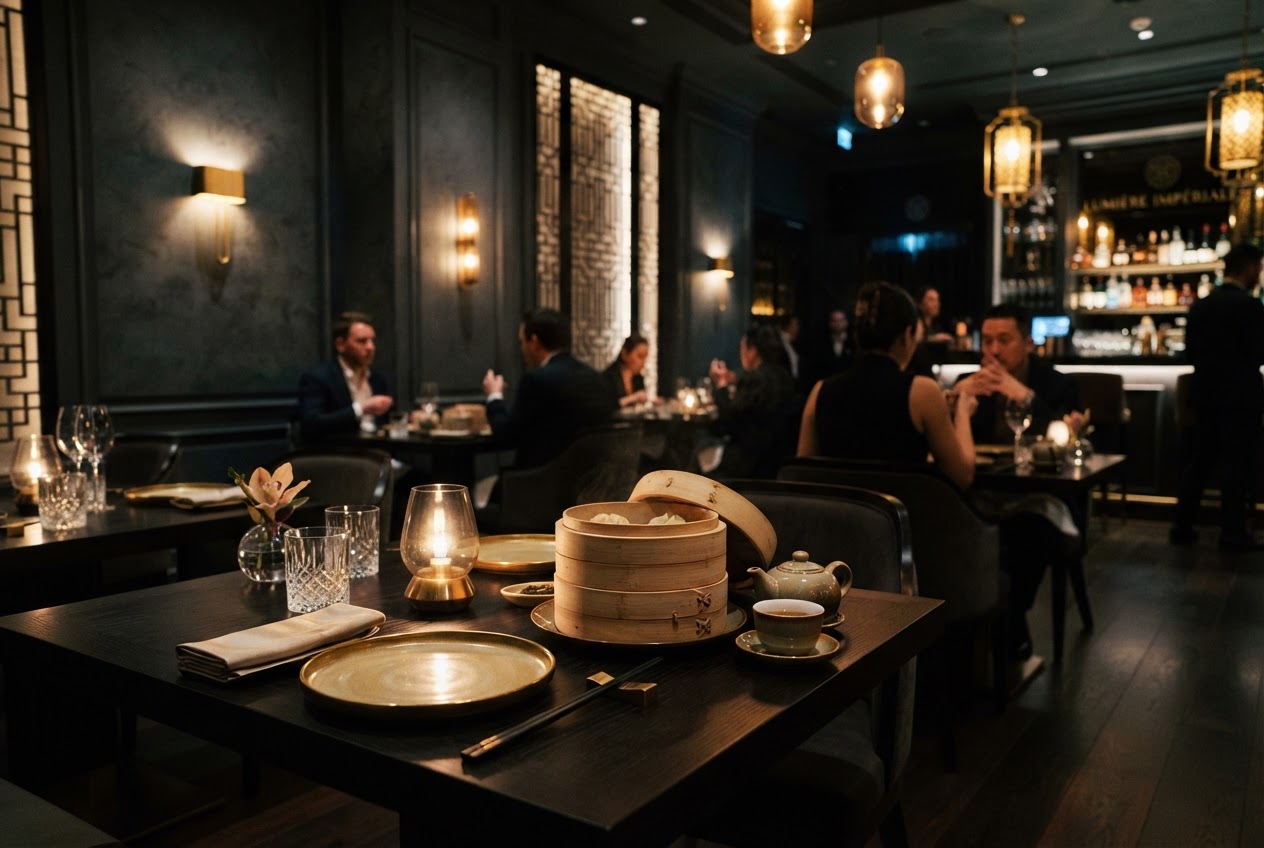 New Golden Dragon restaurant interior