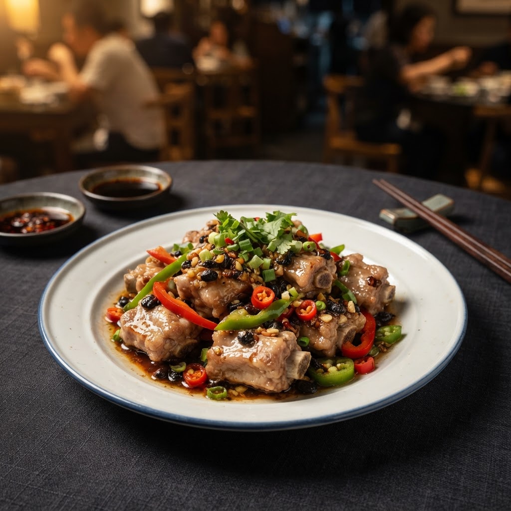 Pork Rib w/ Black Bean Sauce