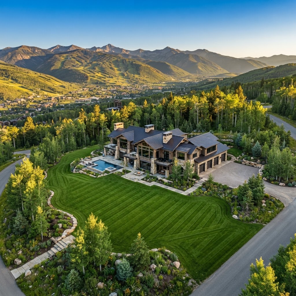Maintained Park City Utah mountain home prepared for fall cleanup and winter