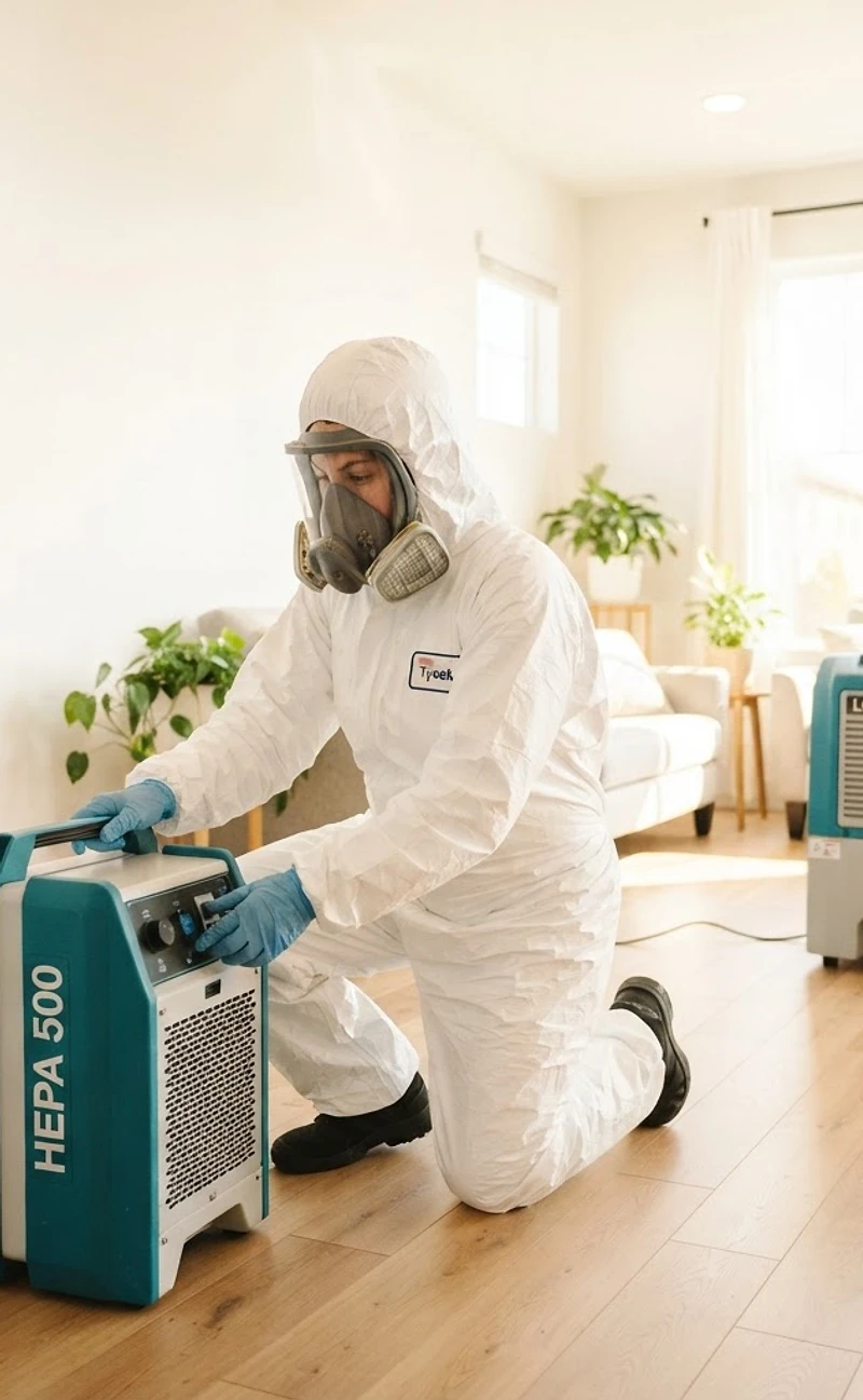 911 Mold and Water Medic certified remediation specialist