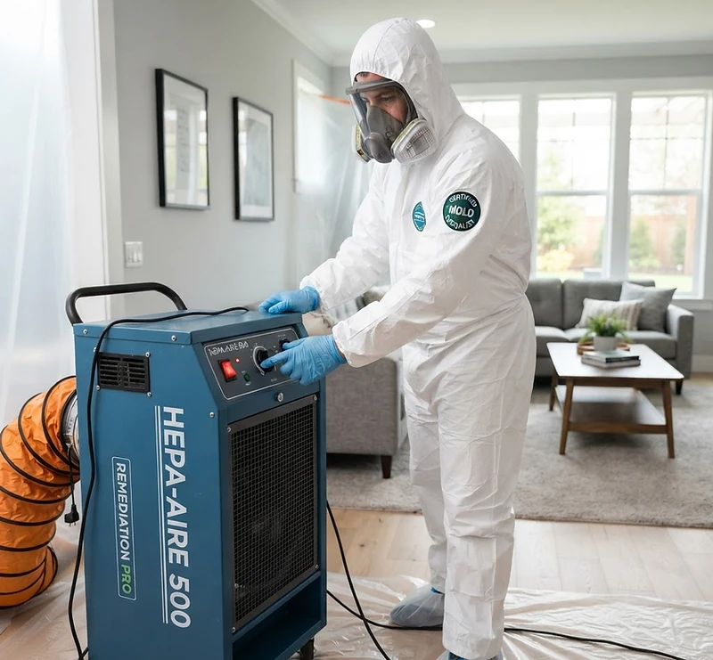 Certified mold remediation specialist