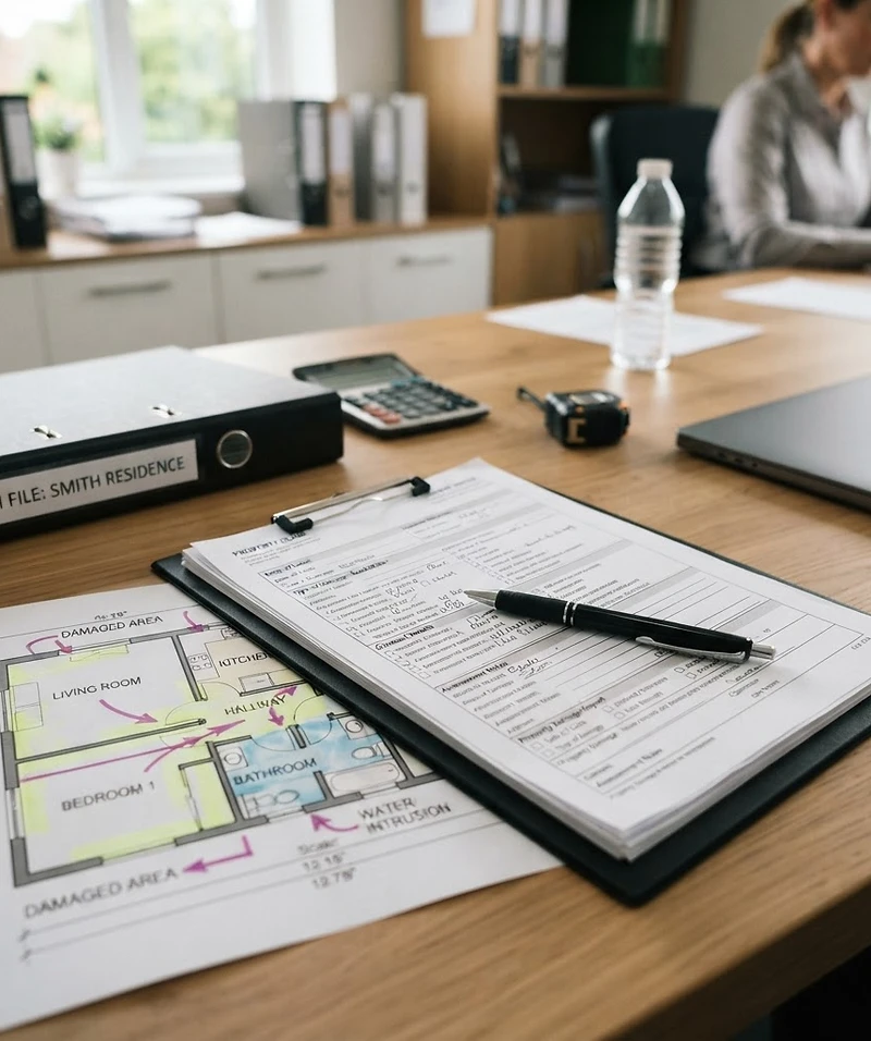 Insurance claim documentation
