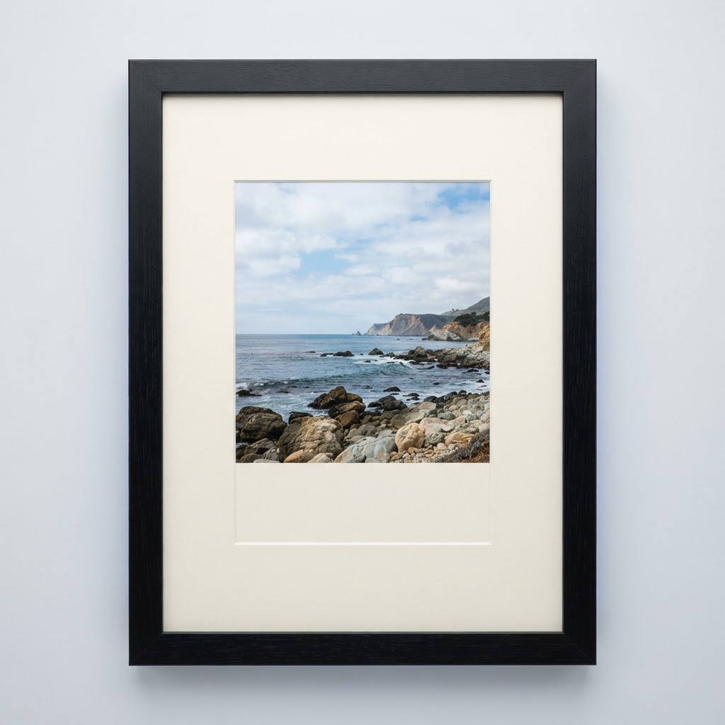 11x17 Black Home Gallery Frame (mat 8x12)