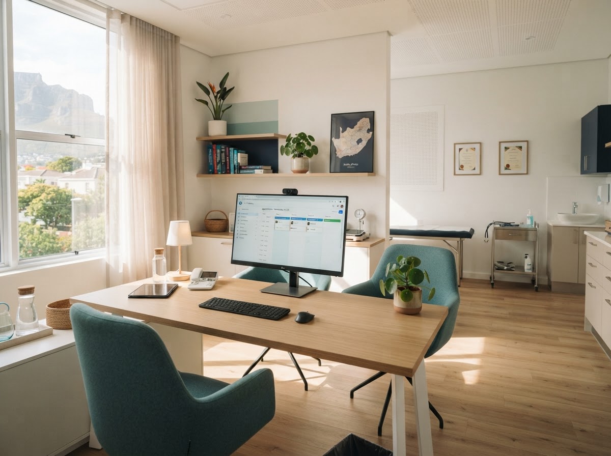 Modern consultation room for Medi Connex demonstrations
