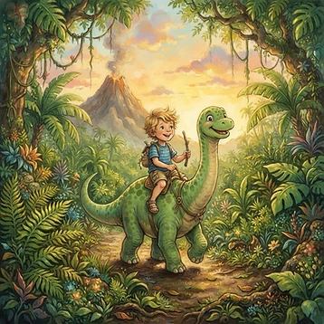 Liam's Dinosaur Day