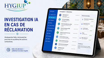 Demandez votre démonstration — conformité ONSSA HACCP agrément ISO 22000