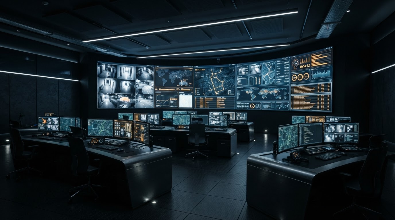 Wellock Security technology control center