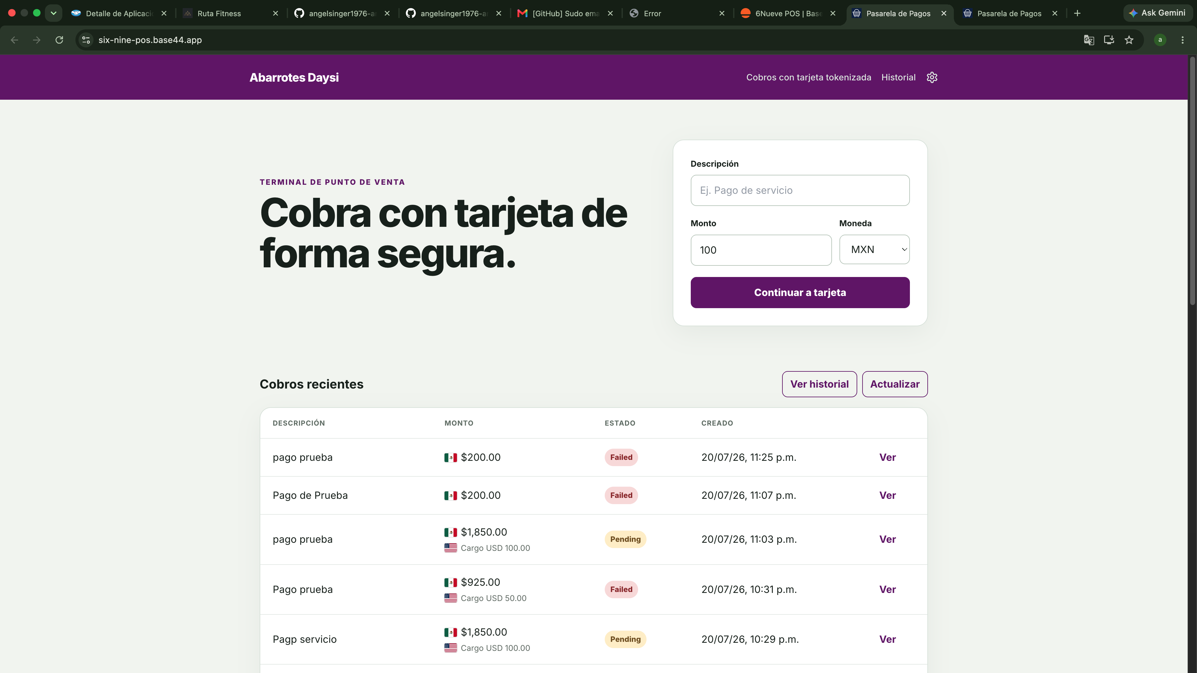 Terminal Virtual template preview
