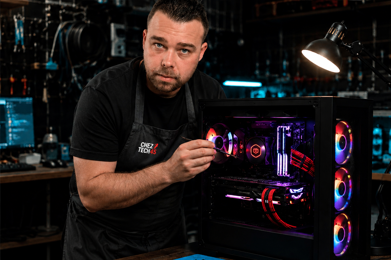 Réparation informatique par Tech45 Dépannage à Orléans