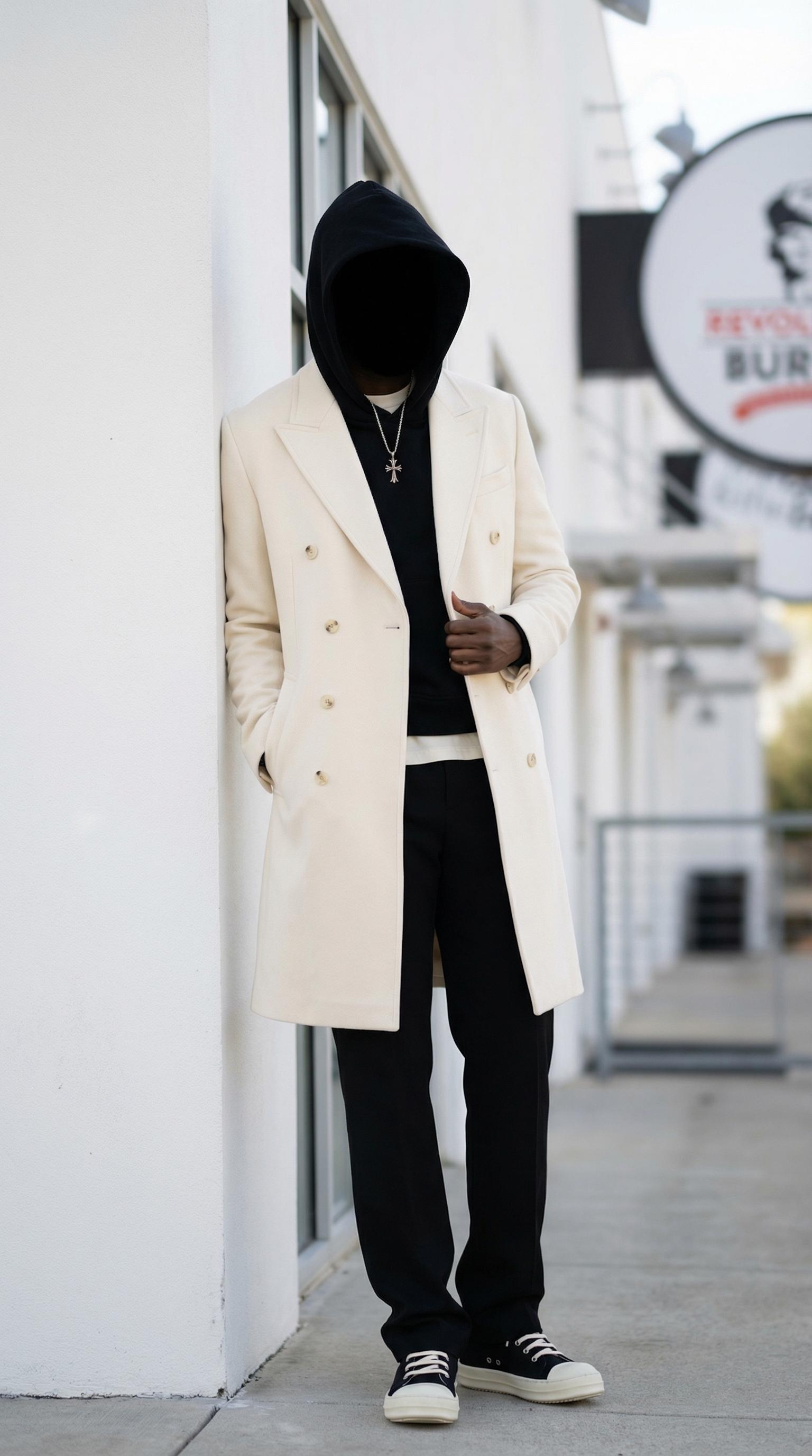 Interstate — faceless artist, identity withheld