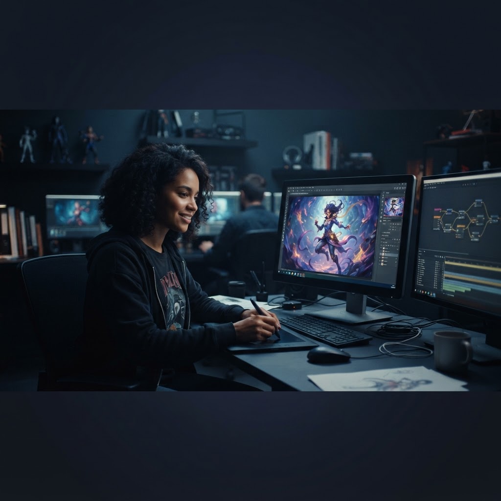 Optimized AI production workflows reduce overhead costs while increasing overall animation output efficiency