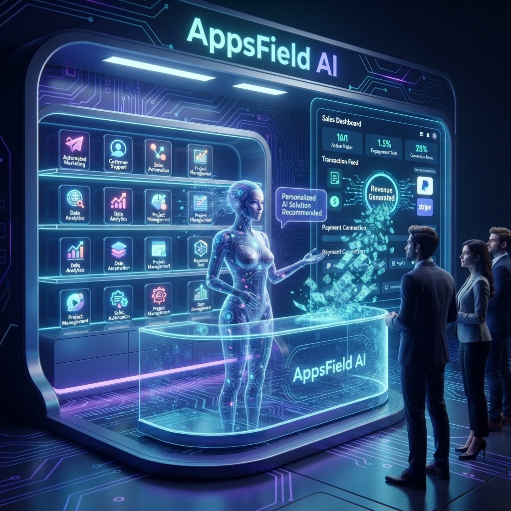 AppsField AI: The Agentic Storefront Where an AI Sales Agent Sells Your Software While You Sleep