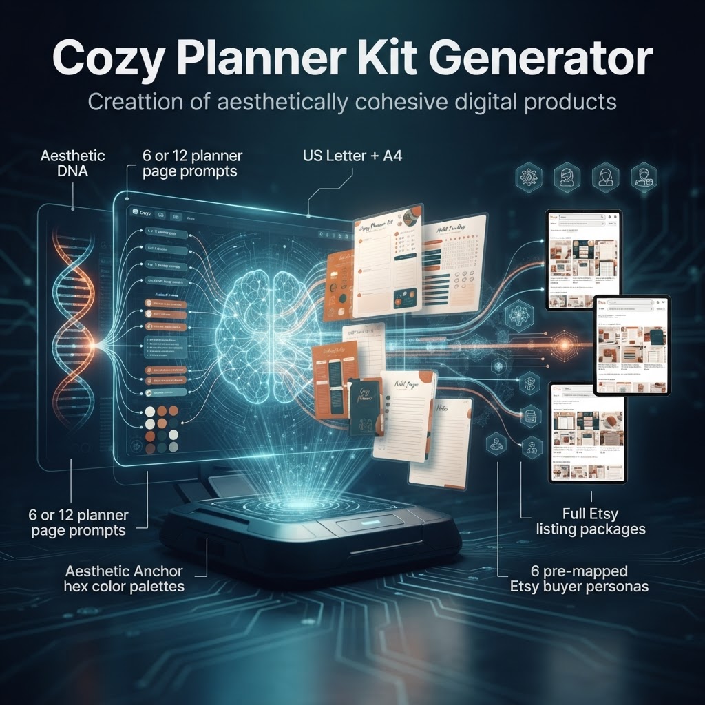 Cozy Planner Kit Generator