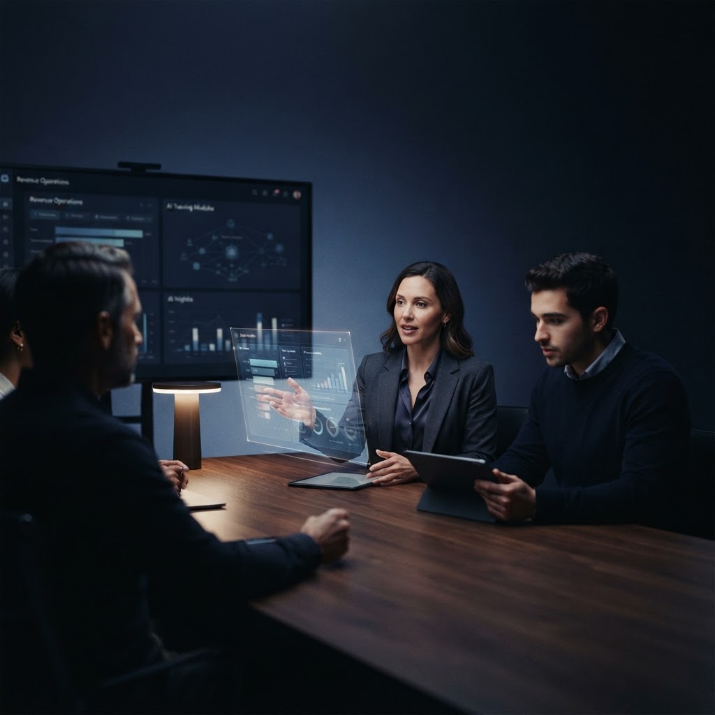 Future proof revenue growth through specialized AI sales training and human machine collaboration