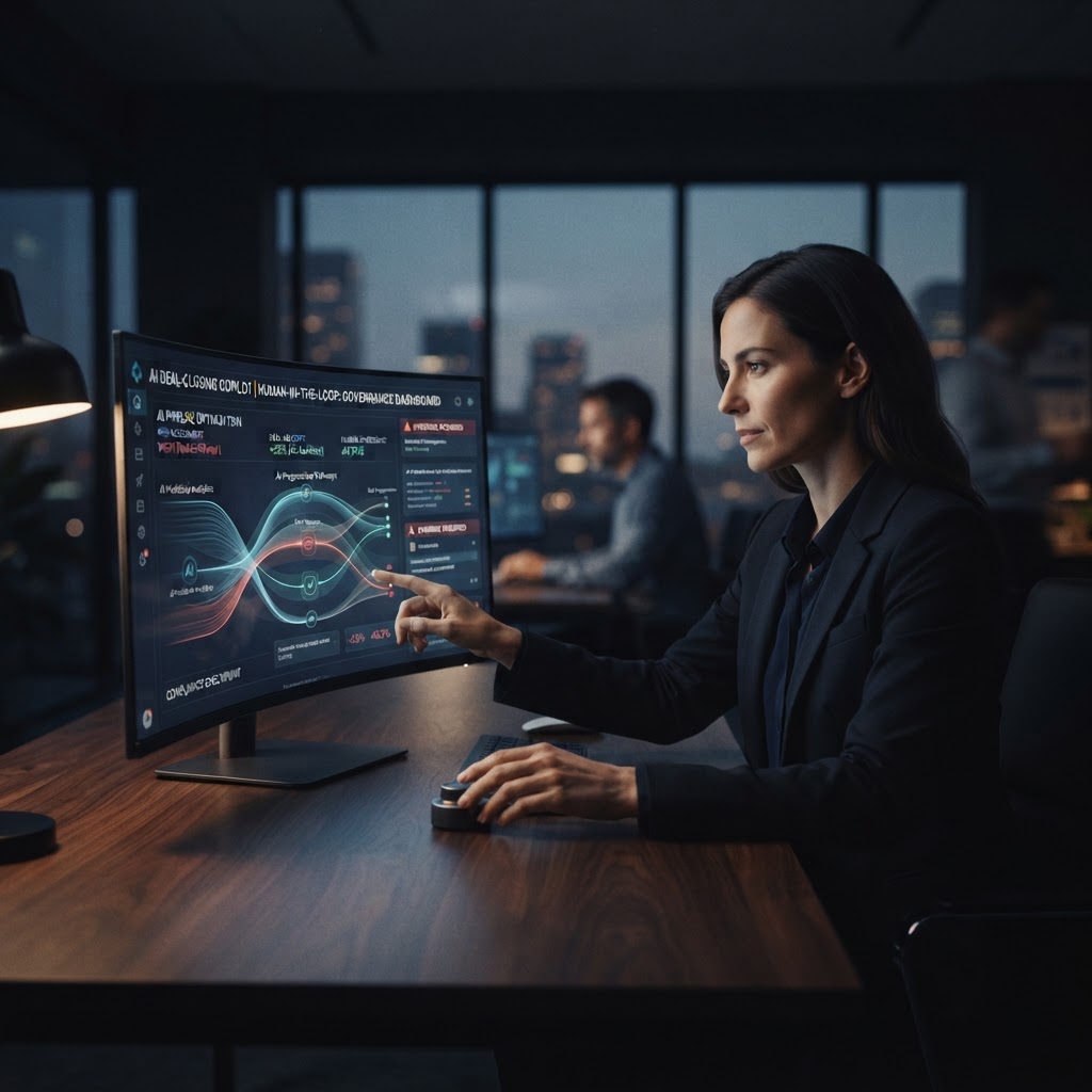 Secure your growth through AI governance and human-in-the-loop oversight in CRM