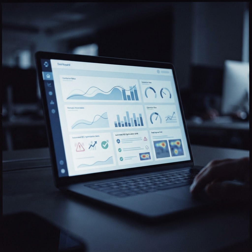 Real-time diagnostic dashboards allow sellers to monitor and automatically optimize listing performance, ensuring high conversion rates in competitive digital marketplaces.