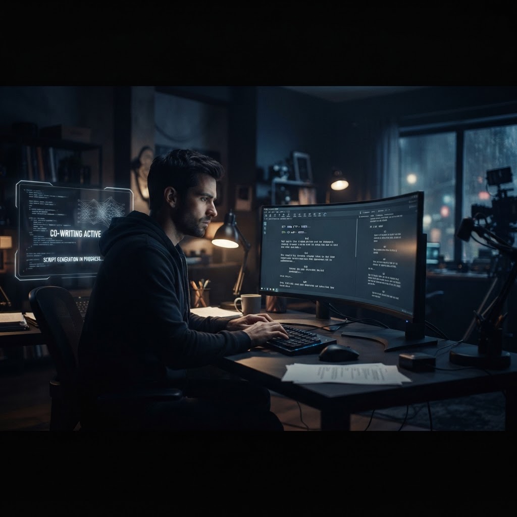 AI Storytelling and Scriptwriting: Co-Writing with Machines