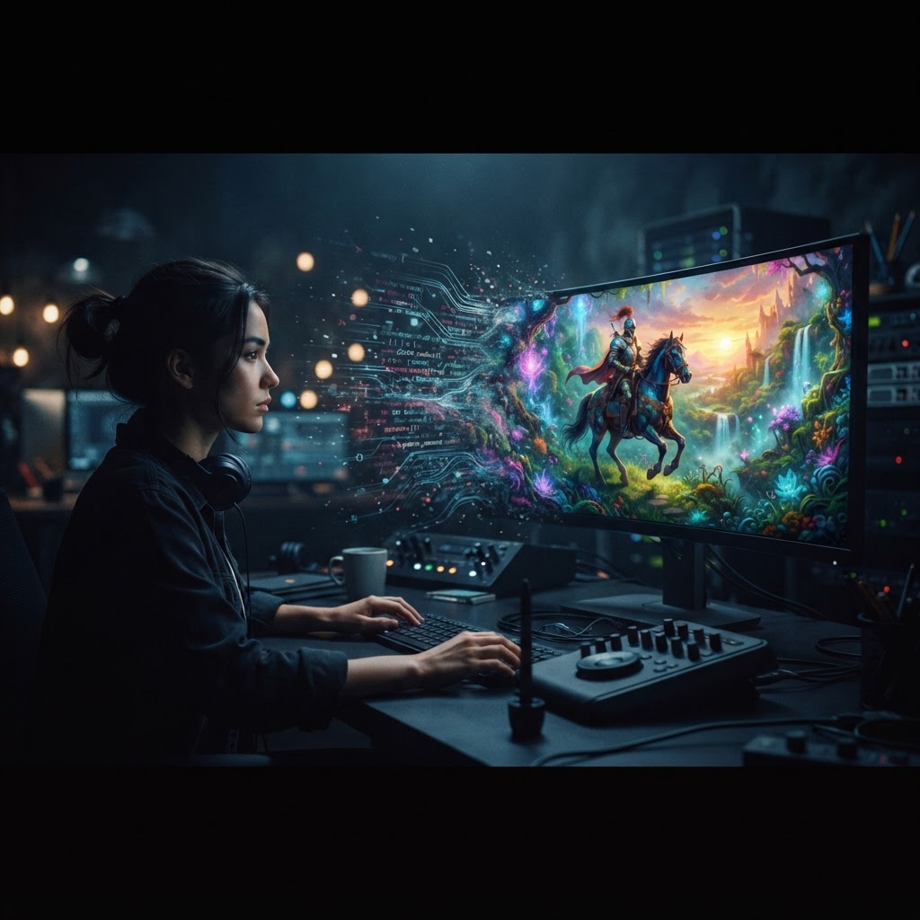 Cinematic AI video tools transform simple text prompts into breathtaking high definition reality