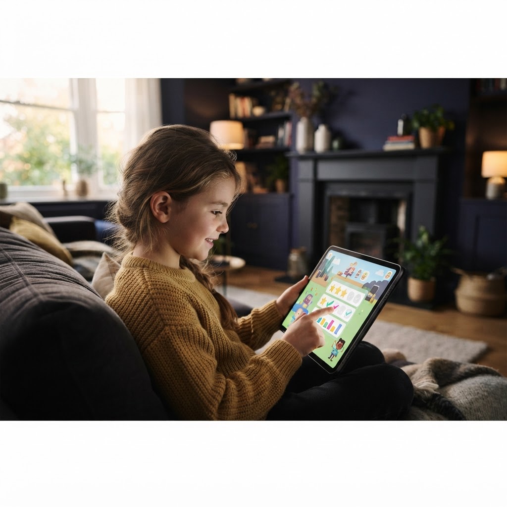 Using an AI-powered chore app turns a standard tablet into a mission control center, making daily tasks feel like an engaging video game quest.
