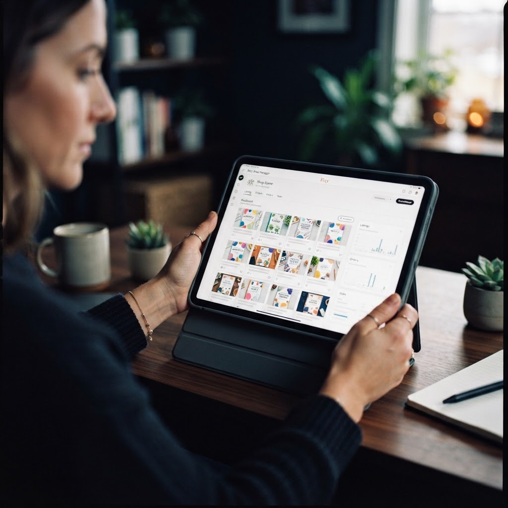Organizing your digital workbooks into a cohesive shop storefront helps customers find the right educational resources for their specific needs.