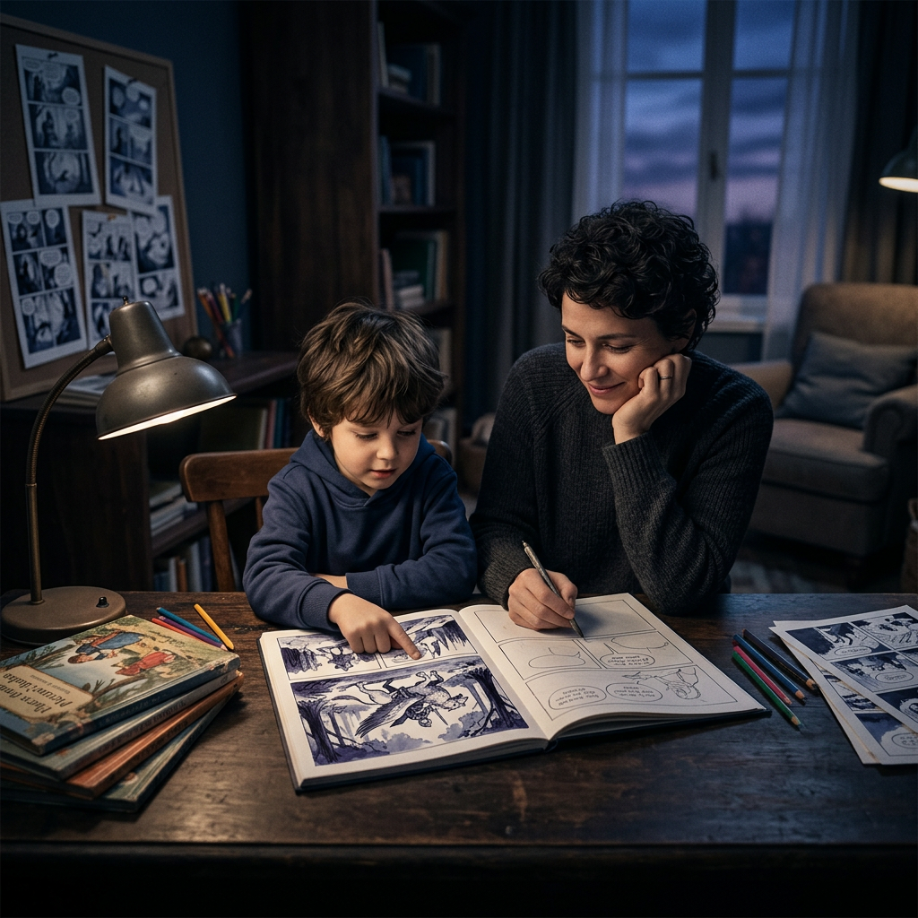 How Can I Turn My Child's Favorite Bedtime Stories Into a Comic Book?