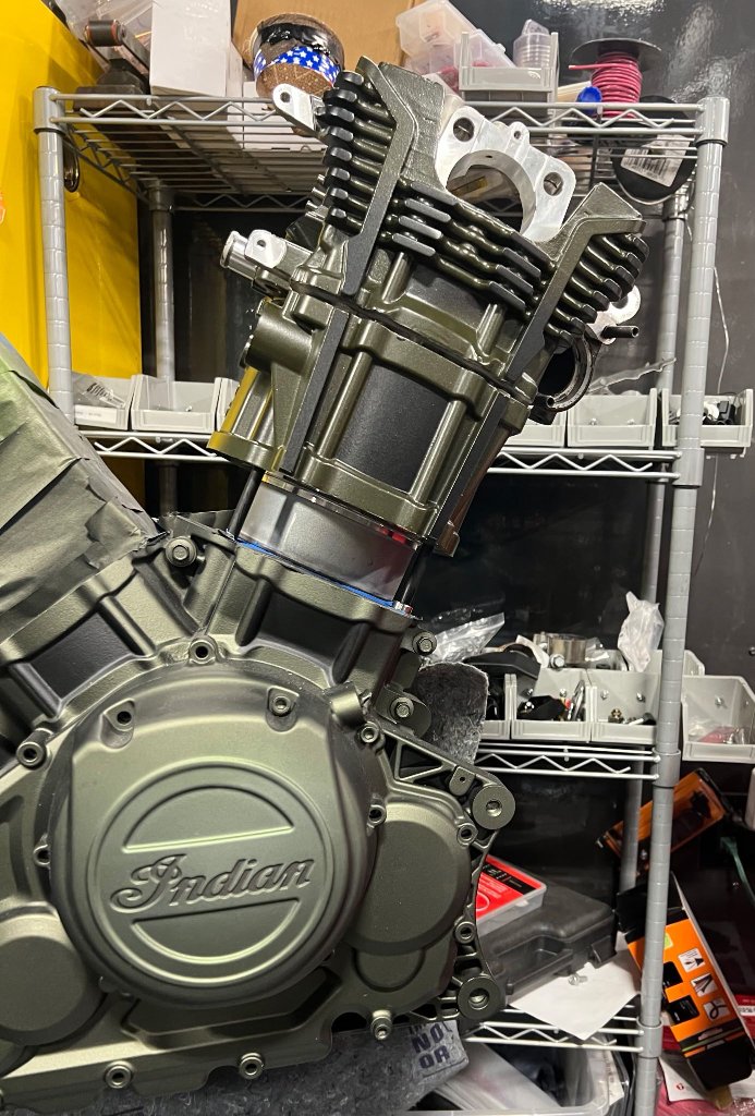 Olive Drab Engine Coating