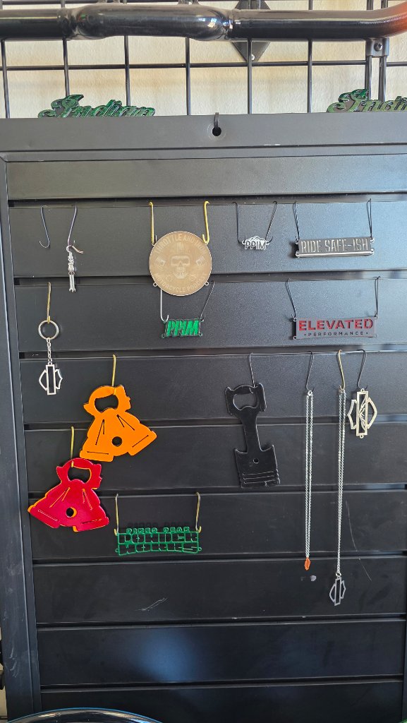 Laser-Cut Merchandise Display