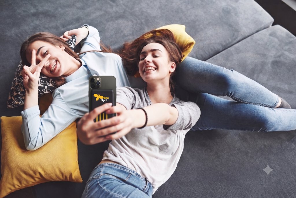 Personas conectadas con BeeSpot